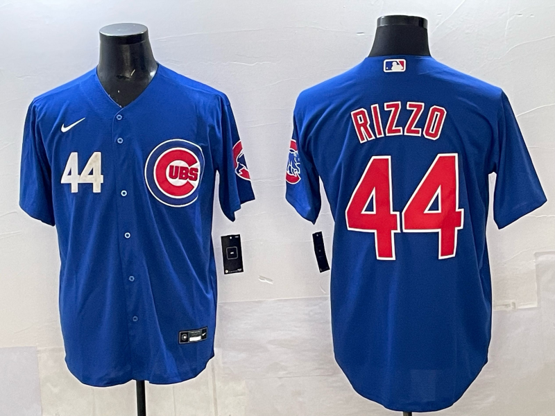 Men Chicago Cubs #44 Rizzo blue Nike MLB 2025 jersey 008->chicago cubs->MLB Jersey